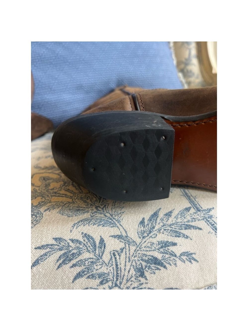 Women's Durango Brown Leather Western Boots Size 7.5 - Picture 3 of 7